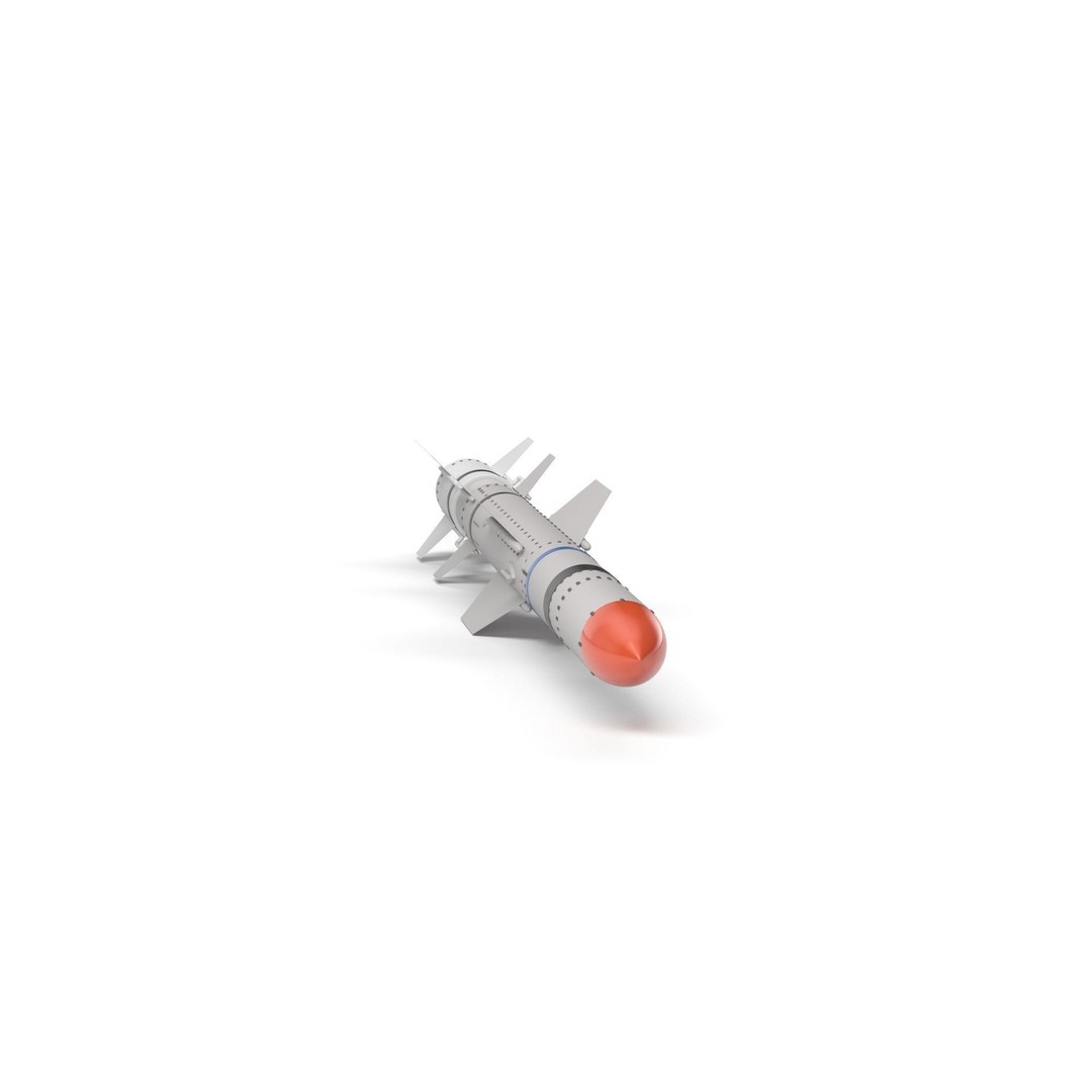AGM UGM RGM 84 Harpoon Missile 3D Model – High Poly PBR Asset, FBX - View 22