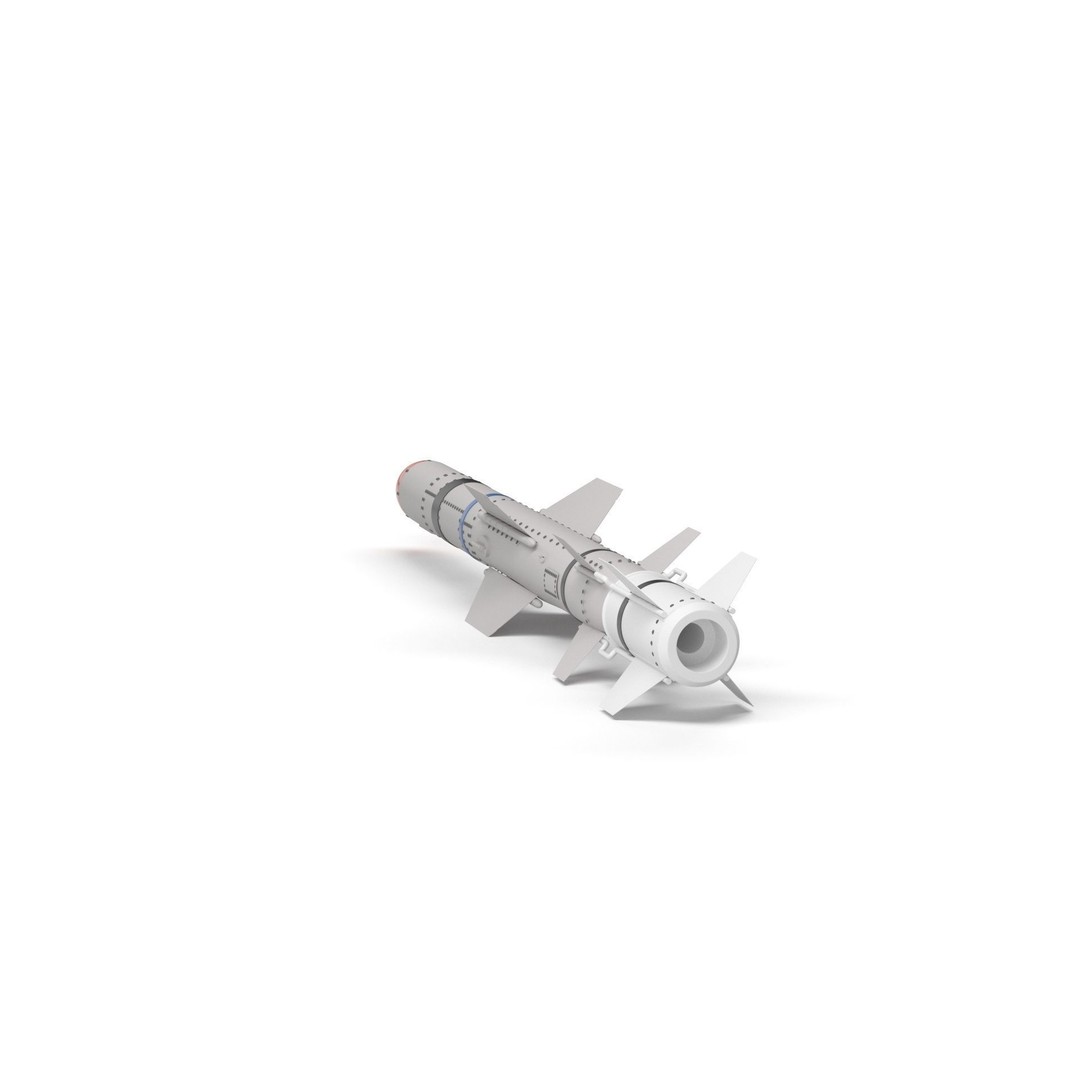 AGM UGM RGM 84 Harpoon Missile 3D Model – High Poly PBR Asset, FBX - View 29