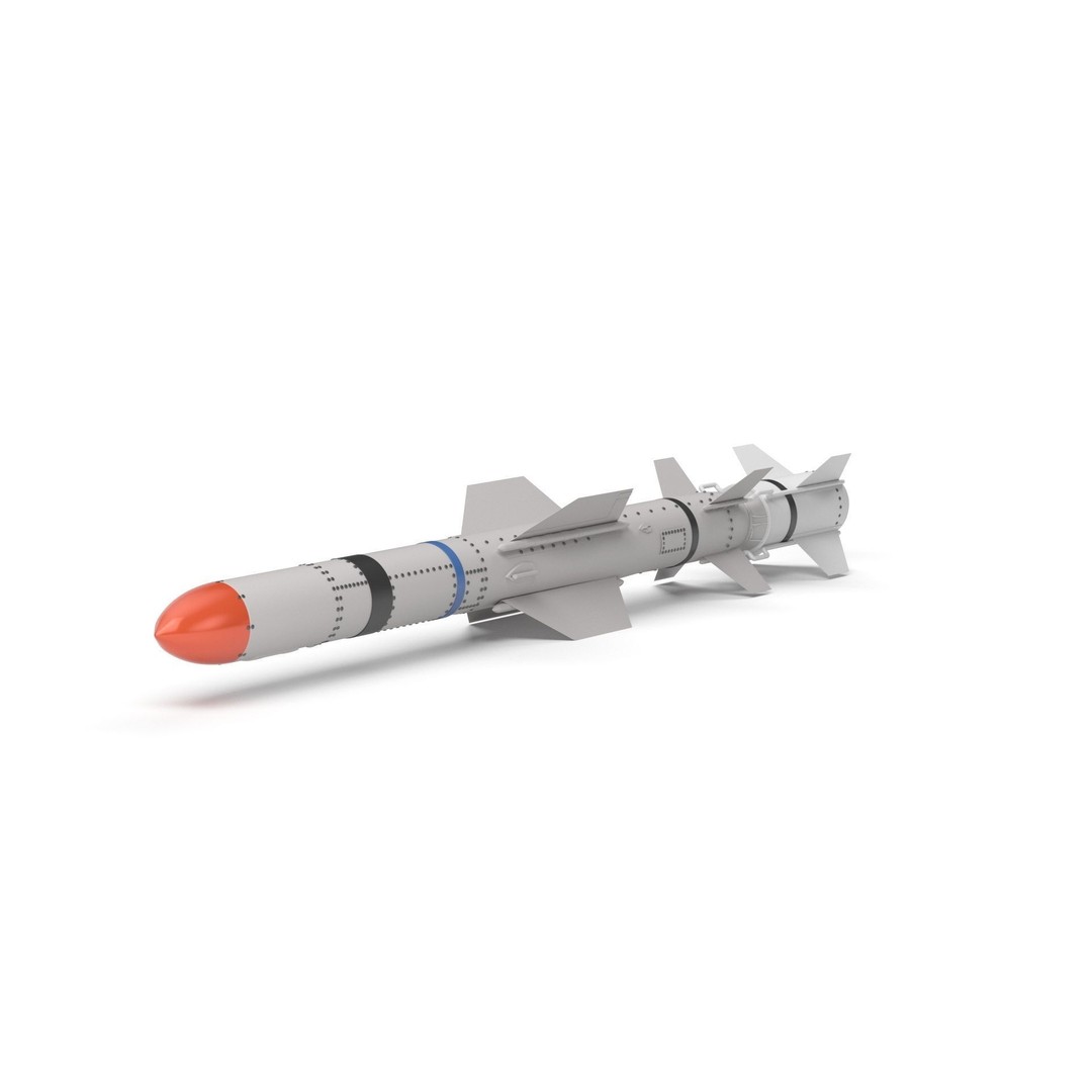 AGM UGM RGM 84 Harpoon Missile 3D Model – High Poly PBR Asset, FBX - View 36