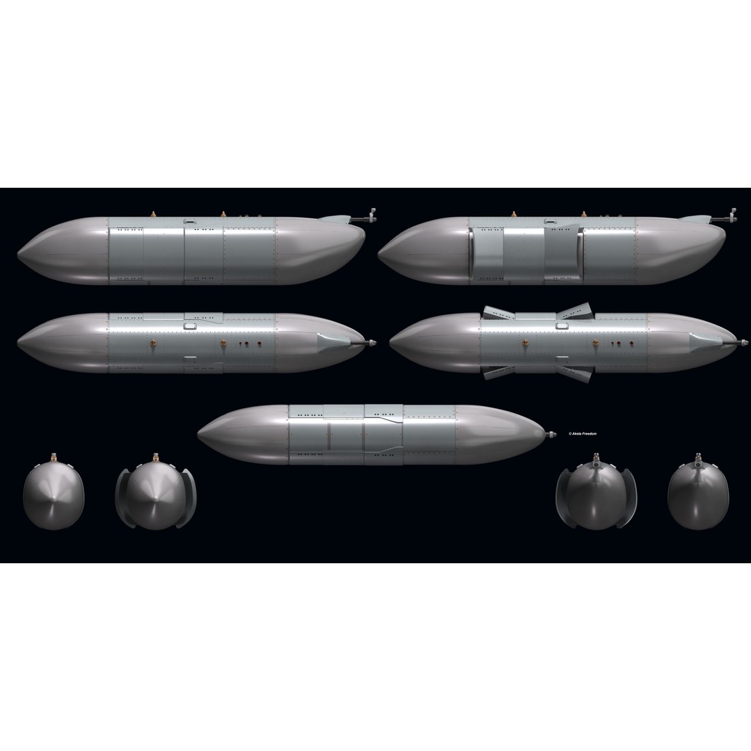 ALQ-249 Next Generation Jammer 3D Model – High Poly Animated Asset, FBX, OBJ - View 11