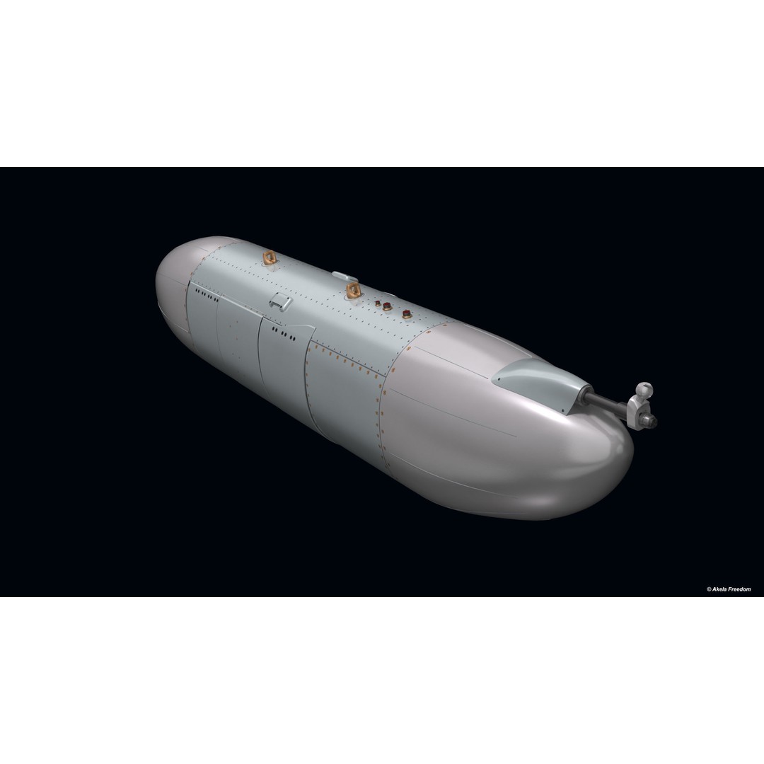 ALQ-249 Next Generation Jammer 3D Model – High Poly Animated Asset, FBX, OBJ - View 3