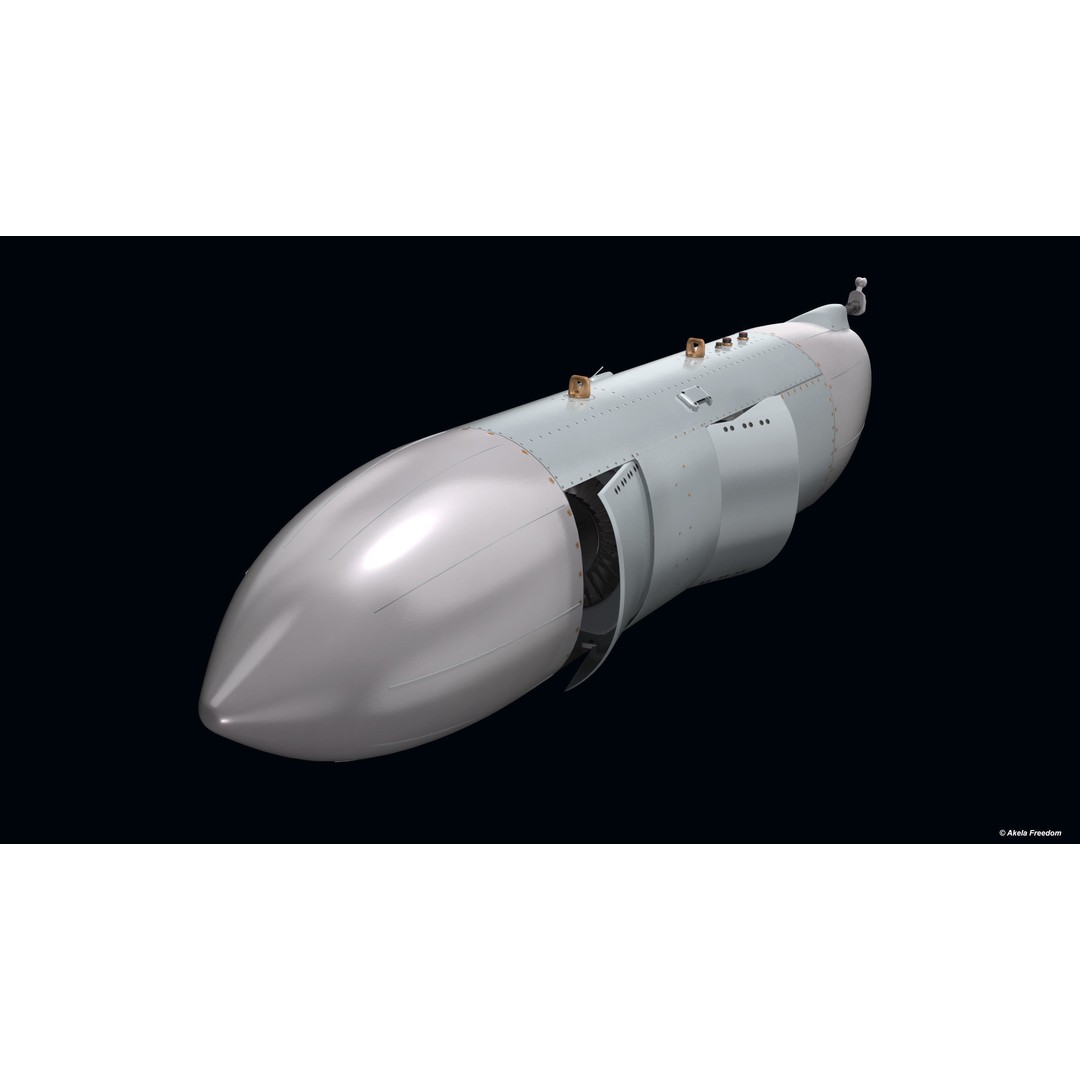 ALQ-249 Next Generation Jammer 3D Model – High Poly Animated Asset, FBX, OBJ - View 4