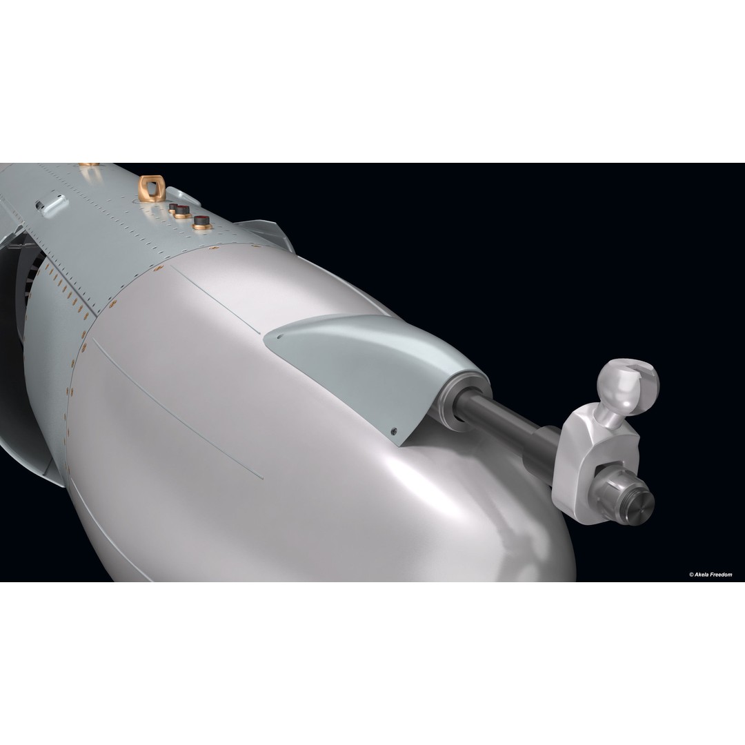 ALQ-249 Next Generation Jammer 3D Model – High Poly Animated Asset, FBX, OBJ - View 9