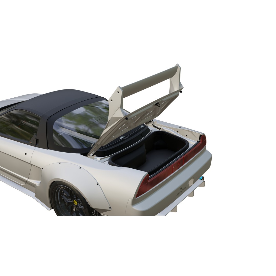 Honda NSX 3D Model – Low Poly Racing Car, PBR Textures, FBX - View 14