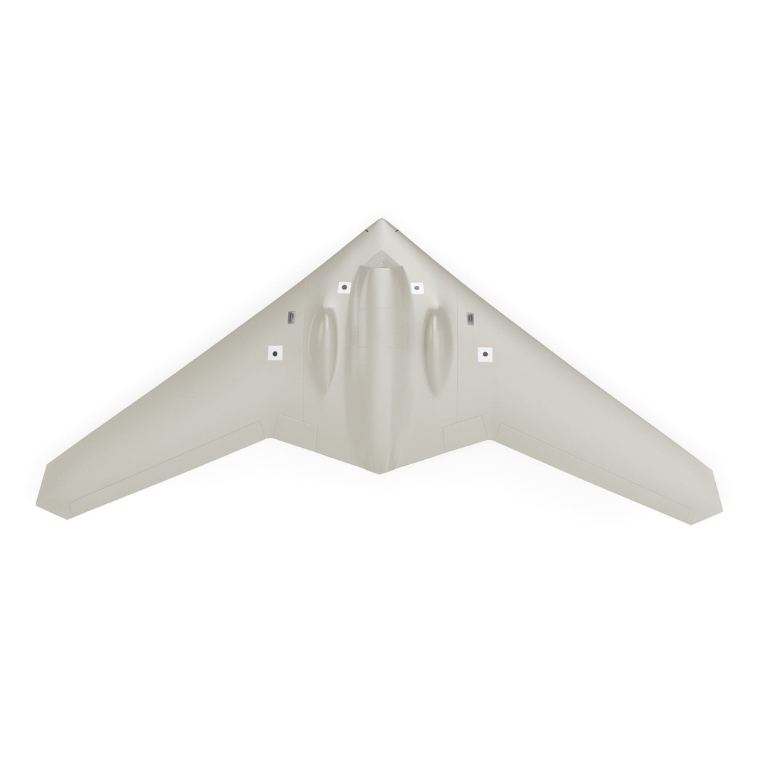 Lockheed Martin RQ-170 Sentinel UAV Drone 3D Model – PBR Textured, Game Ready Formats - View 18
