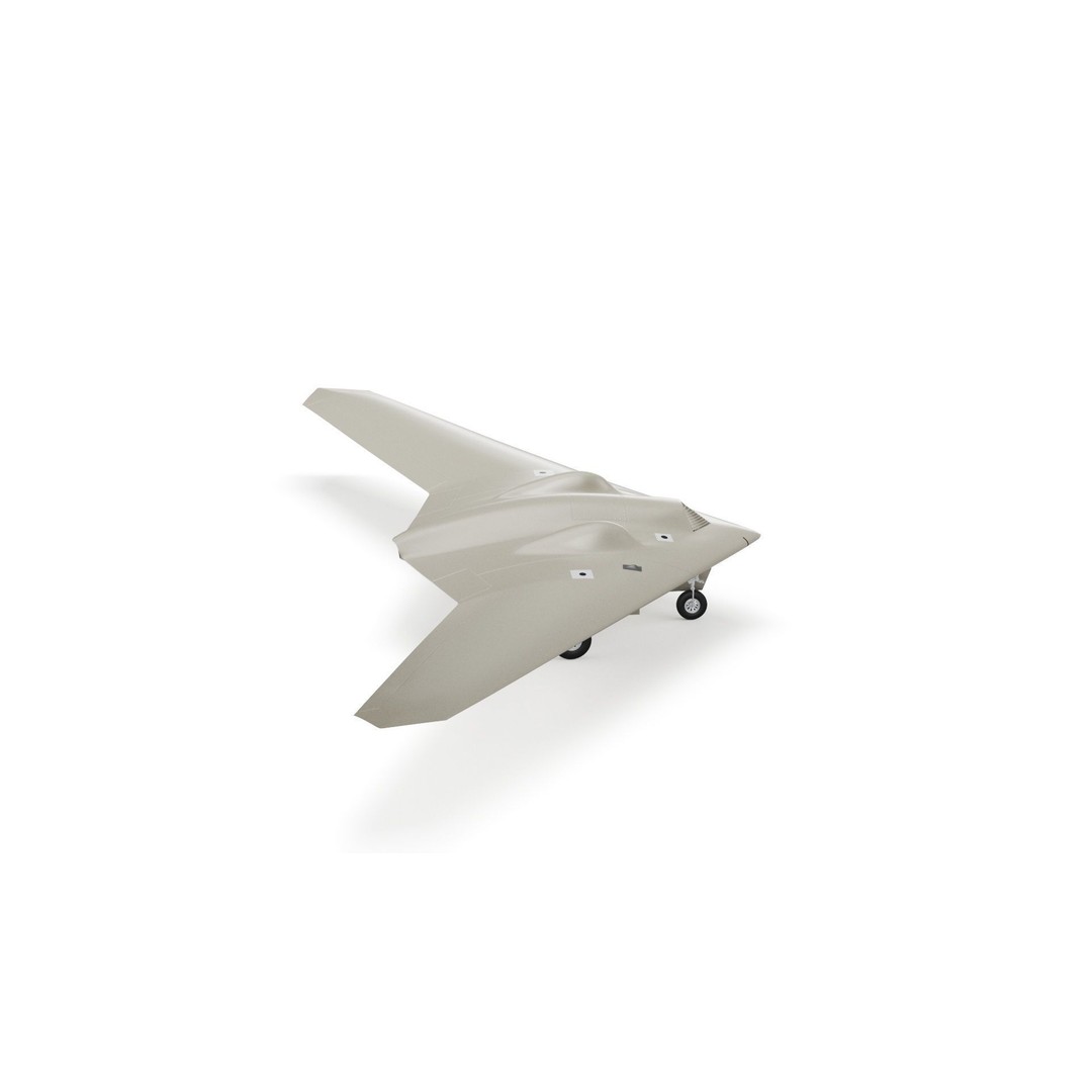 Lockheed Martin RQ-170 Sentinel UAV Drone 3D Model – PBR Textured, Game Ready Formats - View 26