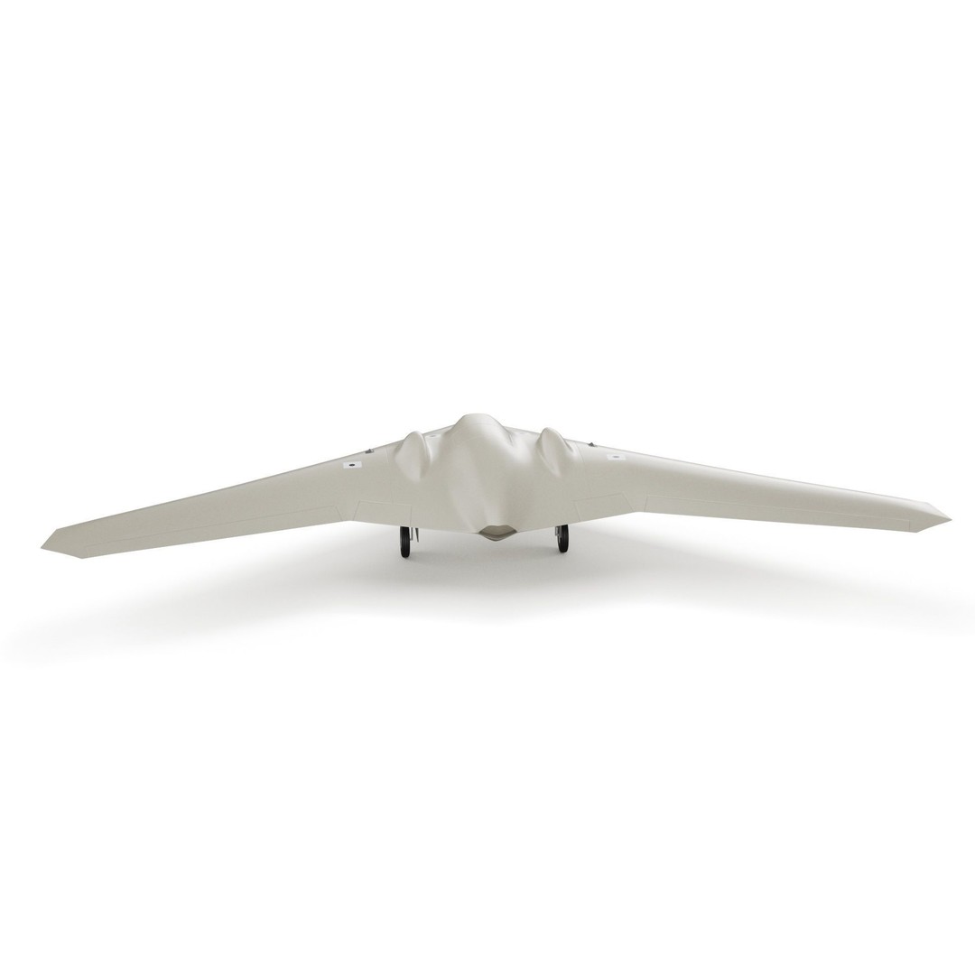 Lockheed Martin RQ-170 Sentinel UAV Drone 3D Model – PBR Textured, Game Ready Formats - View 29