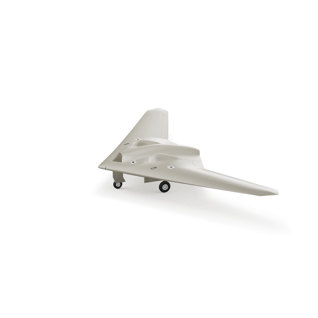 Lockheed Martin RQ-170 Sentinel UAV Drone 3D Model – PBR Textured, Game Ready Formats - View 33