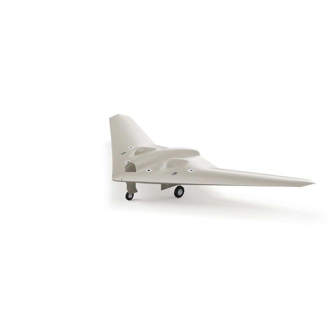 Lockheed Martin RQ-170 Sentinel UAV Drone 3D Model – PBR Textured, Game Ready Formats - View 34
