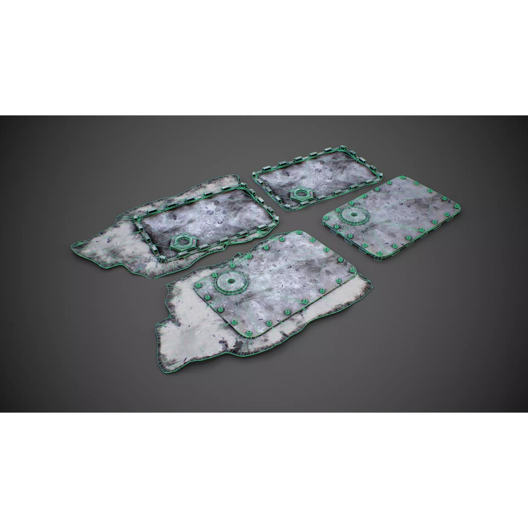 Shahed Drone 3D Model – Low Poly Game Ready Asset, FBX, PBR - View 10