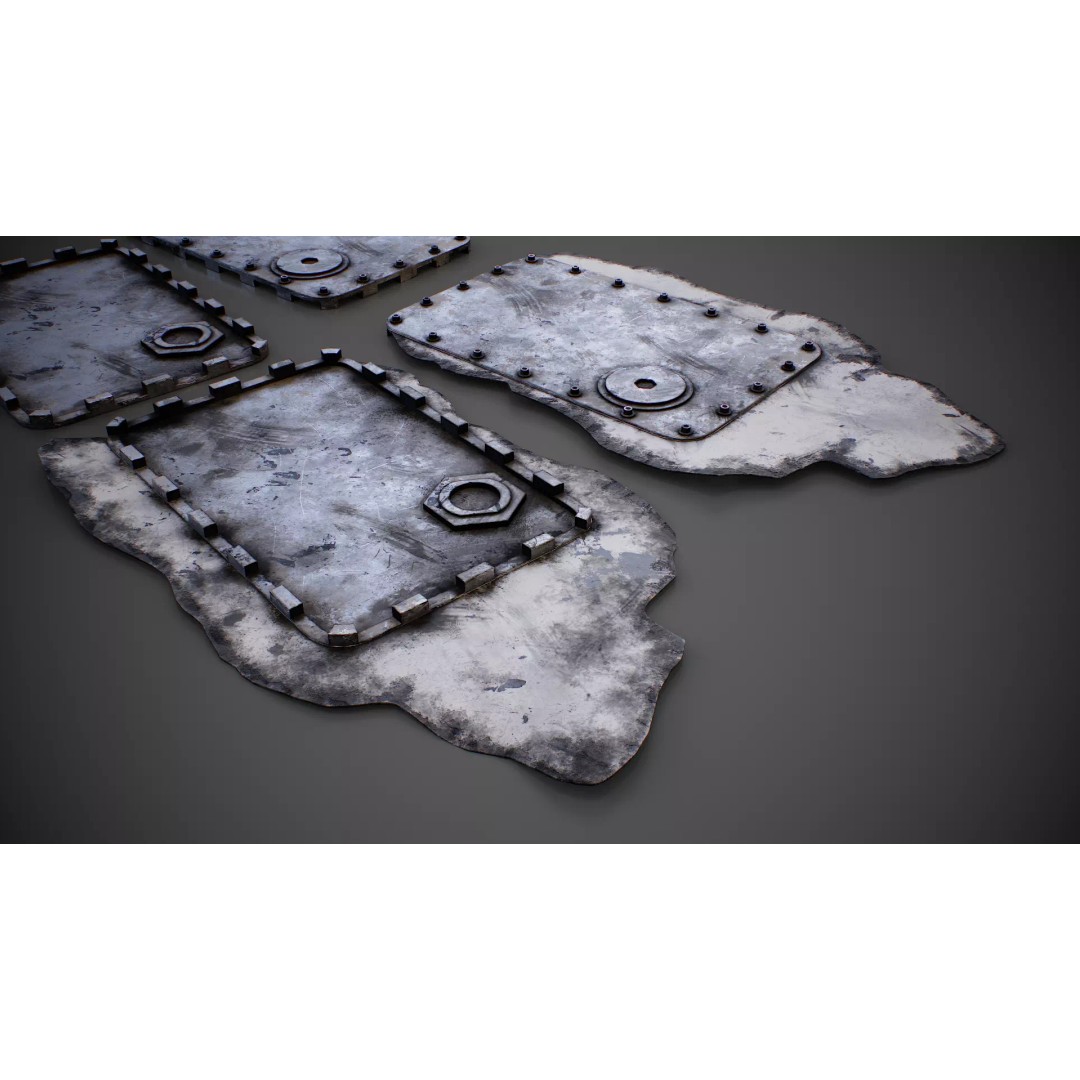 Shahed Drone 3D Model – Low Poly Game Ready Asset, FBX, PBR - View 13