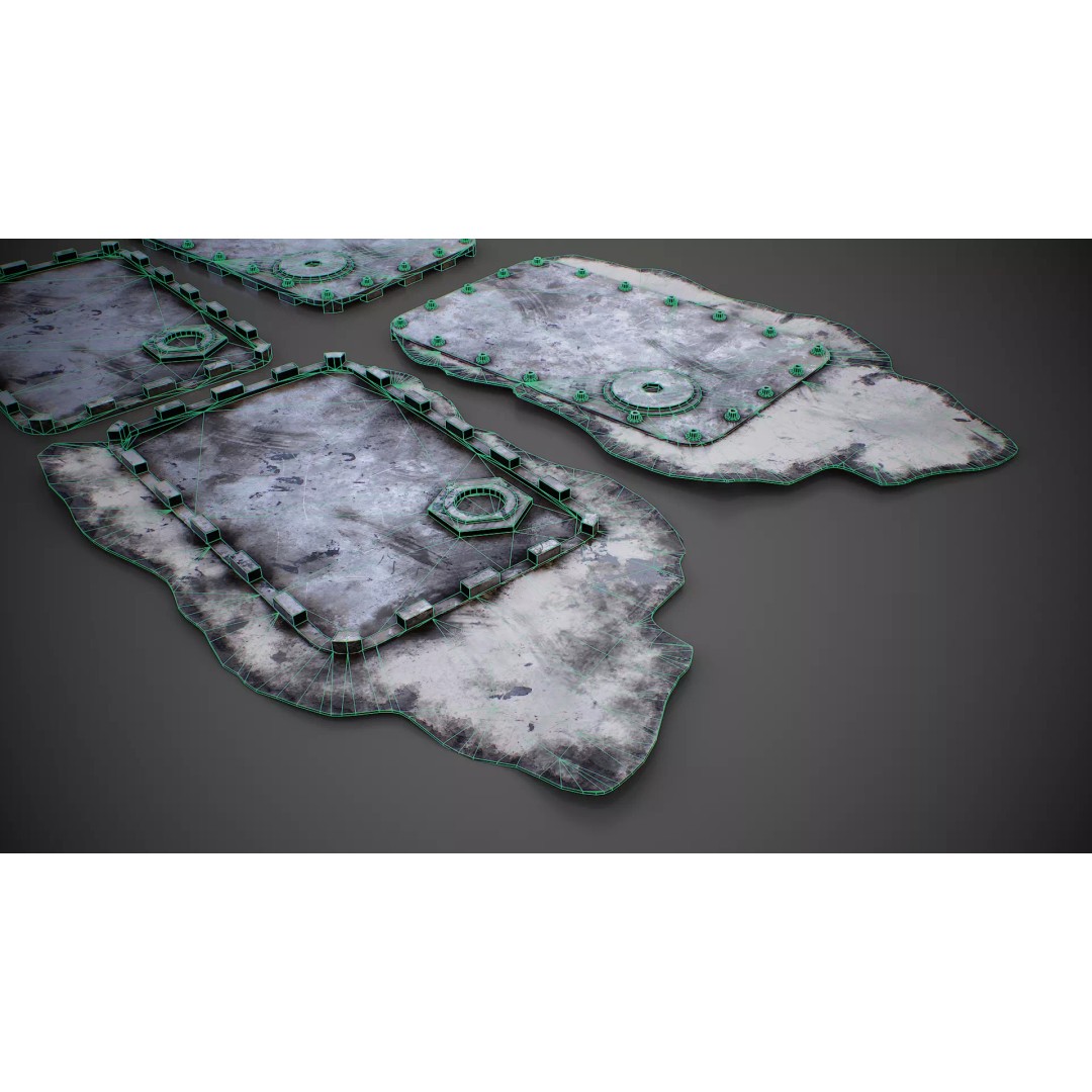 Shahed Drone 3D Model – Low Poly Game Ready Asset, FBX, PBR - View 14