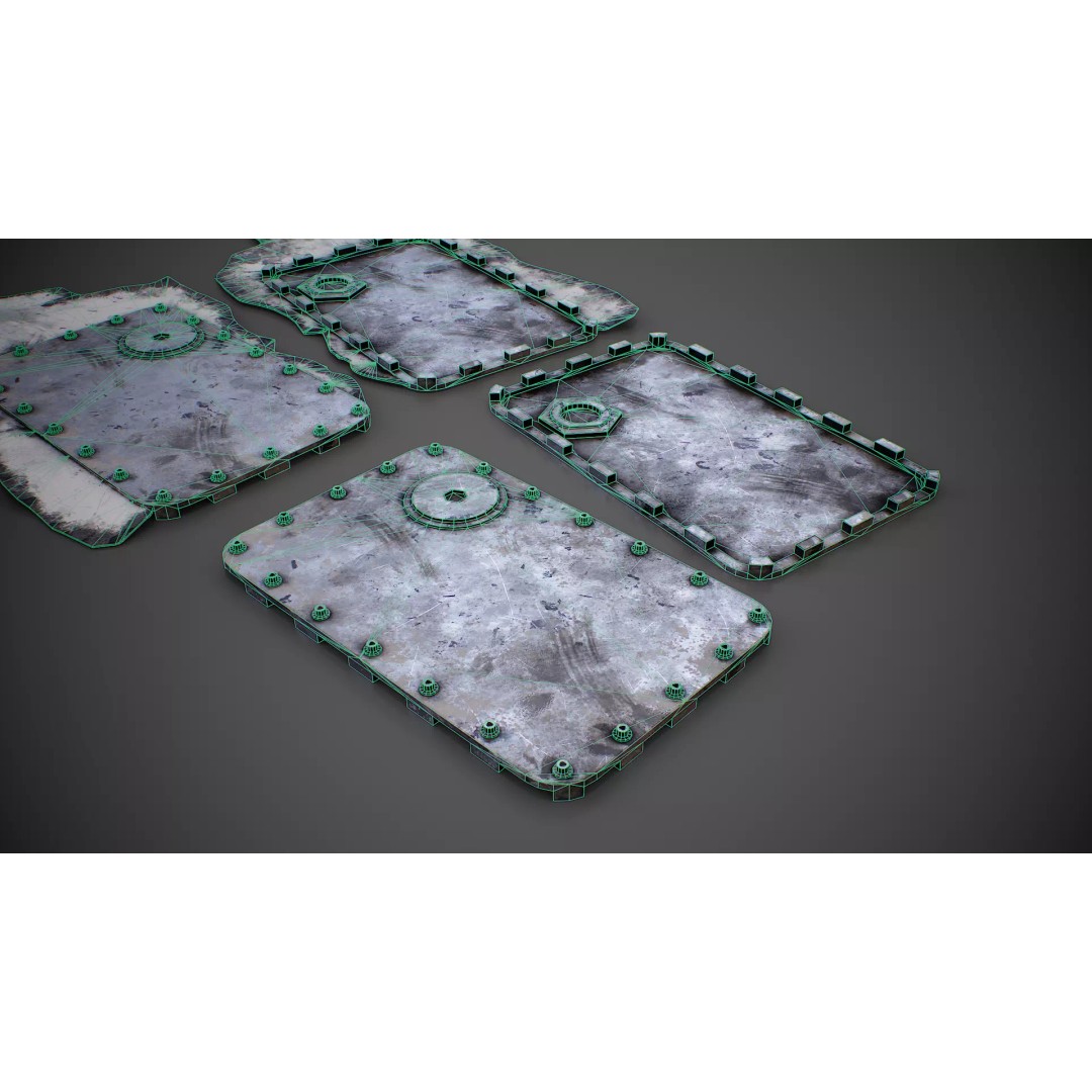 Shahed Drone 3D Model – Low Poly Game Ready Asset, FBX, PBR - View 16