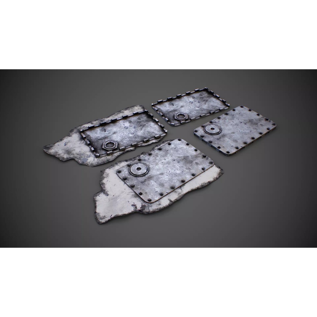 Shahed Drone 3D Model – Low Poly Game Ready Asset, FBX, PBR - View 9