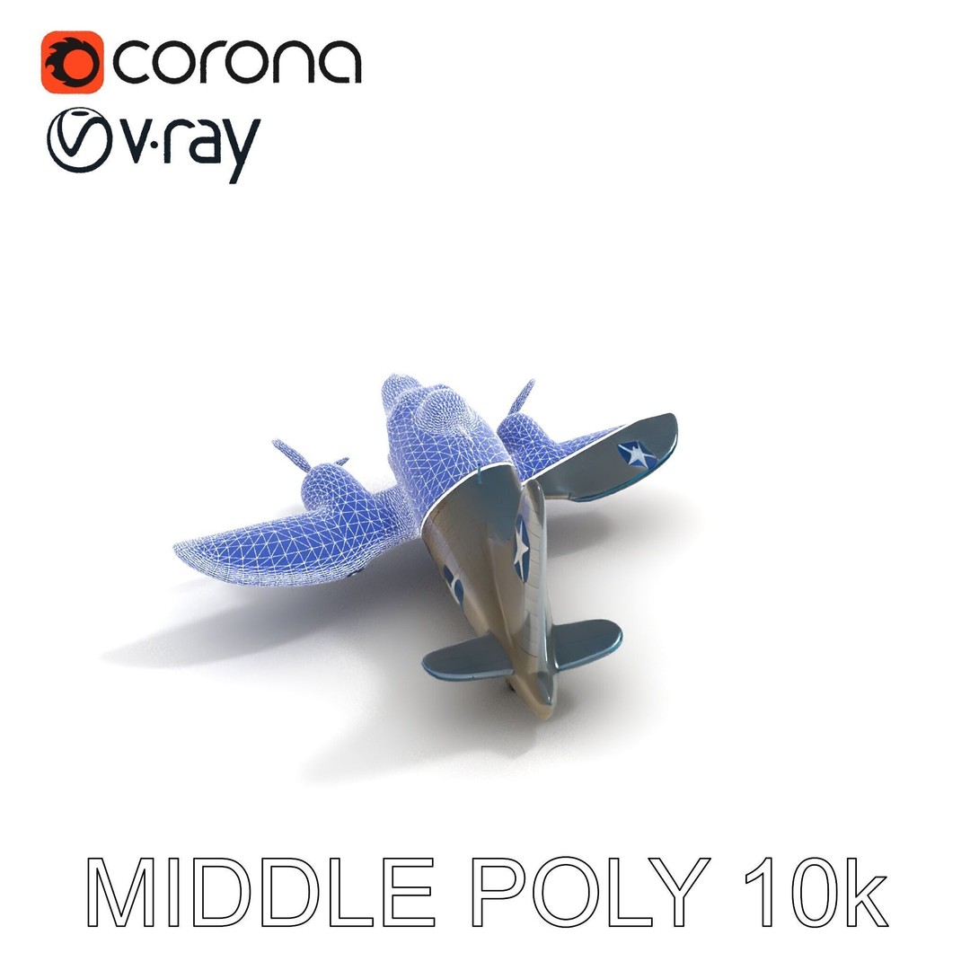 Crocodile-Plane Hybrid 3D Model – Low Poly Game Ready, FBX, PBR Textures - View 12