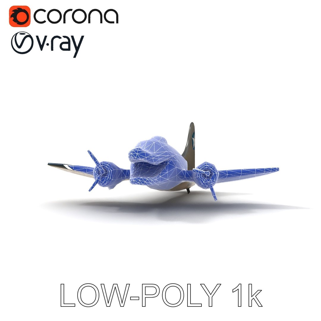 Crocodile-Plane Hybrid 3D Model – Low Poly Game Ready, FBX, PBR Textures - View 13