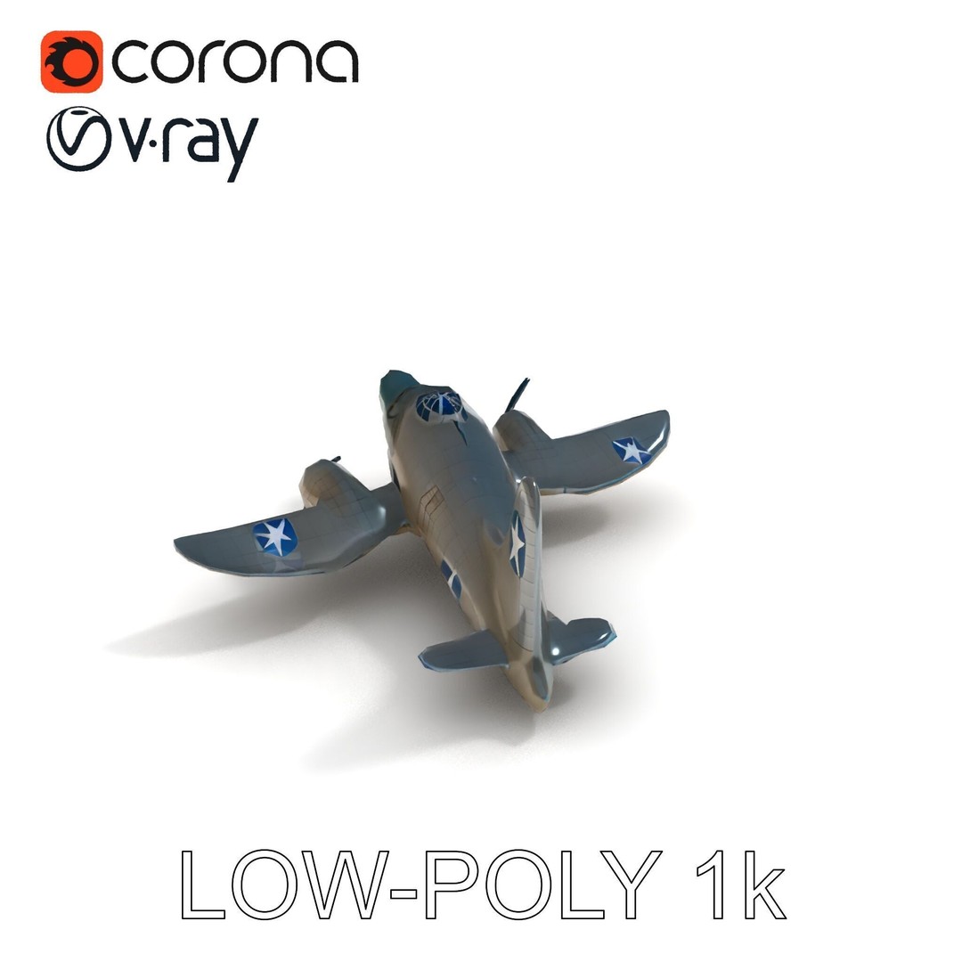 Crocodile-Plane Hybrid 3D Model – Low Poly Game Ready, FBX, PBR Textures - View 16