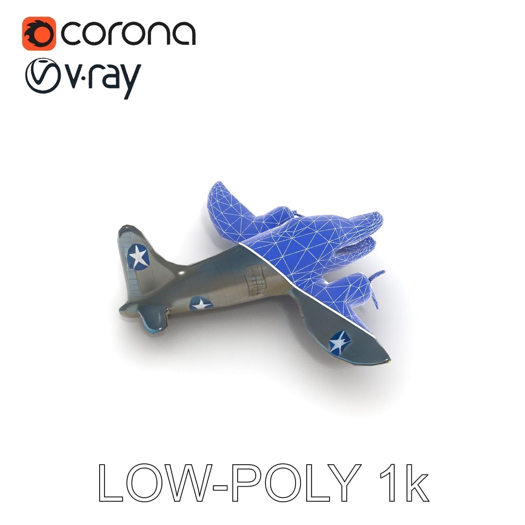 Crocodile-Plane Hybrid 3D Model – Low Poly Game Ready, FBX, PBR Textures - View 23