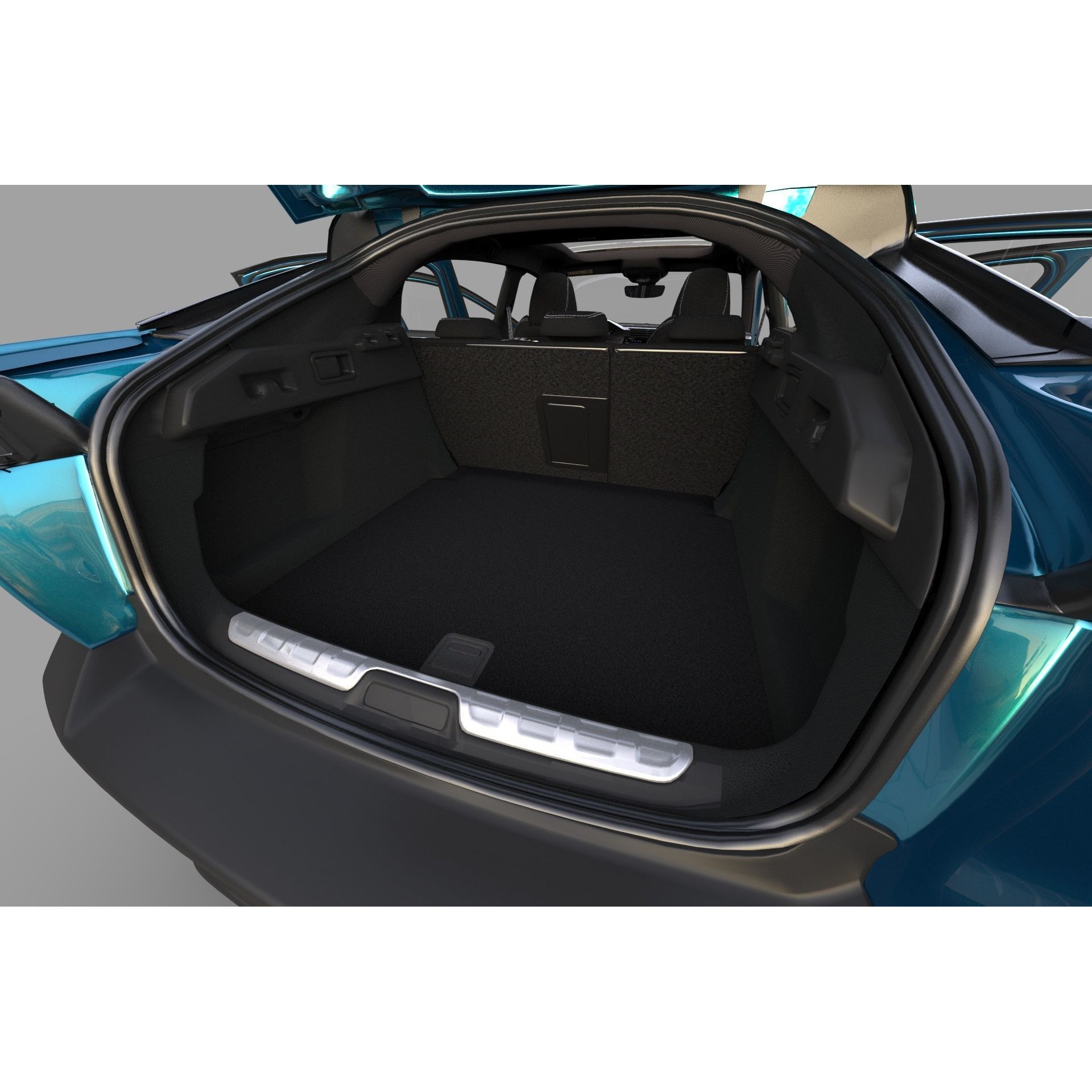 Peugeot 408 Cross 2023 - High-Poly Interior 3D Model - View 37