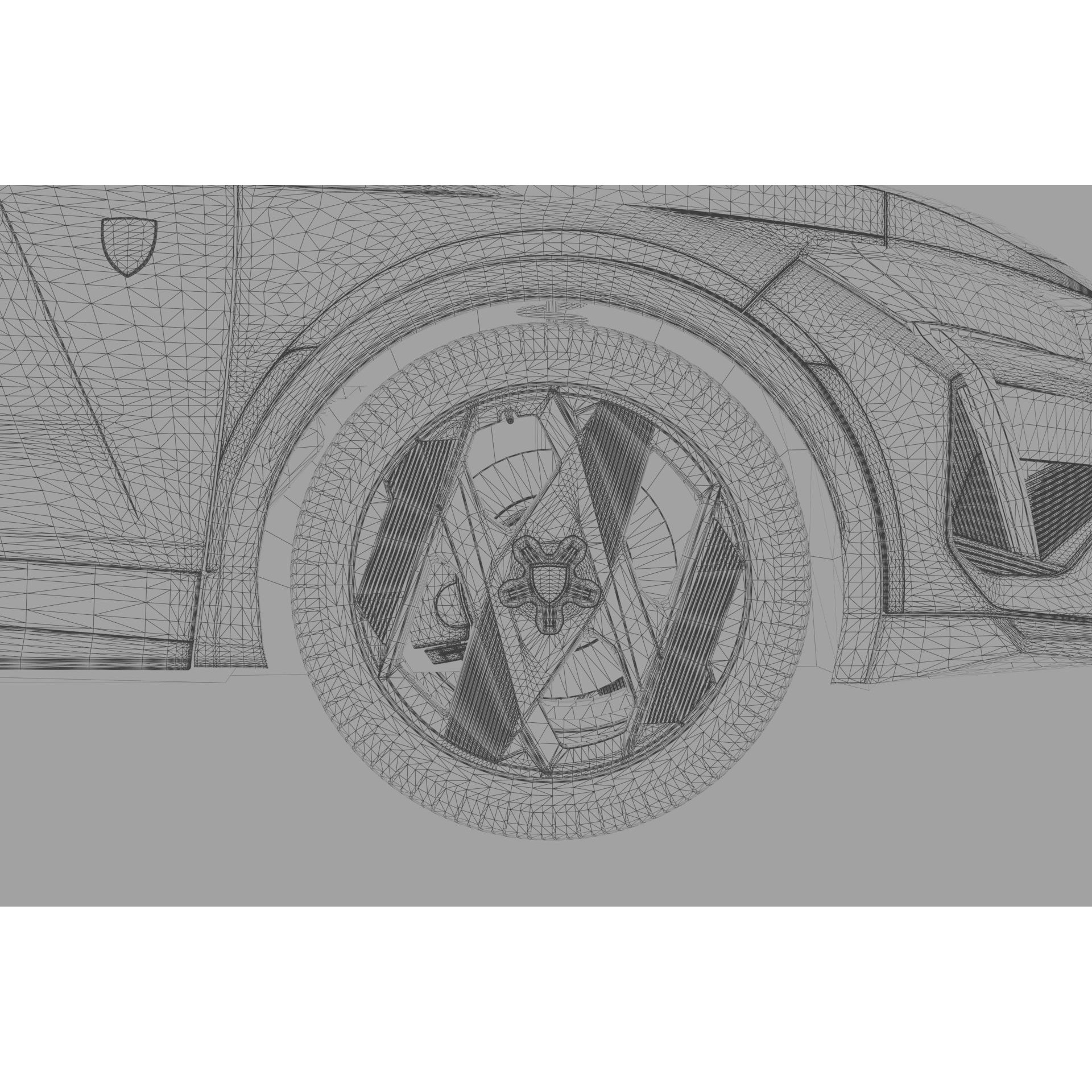 Peugeot 408 Cross 2023 - High-Poly Interior 3D Model - View 69