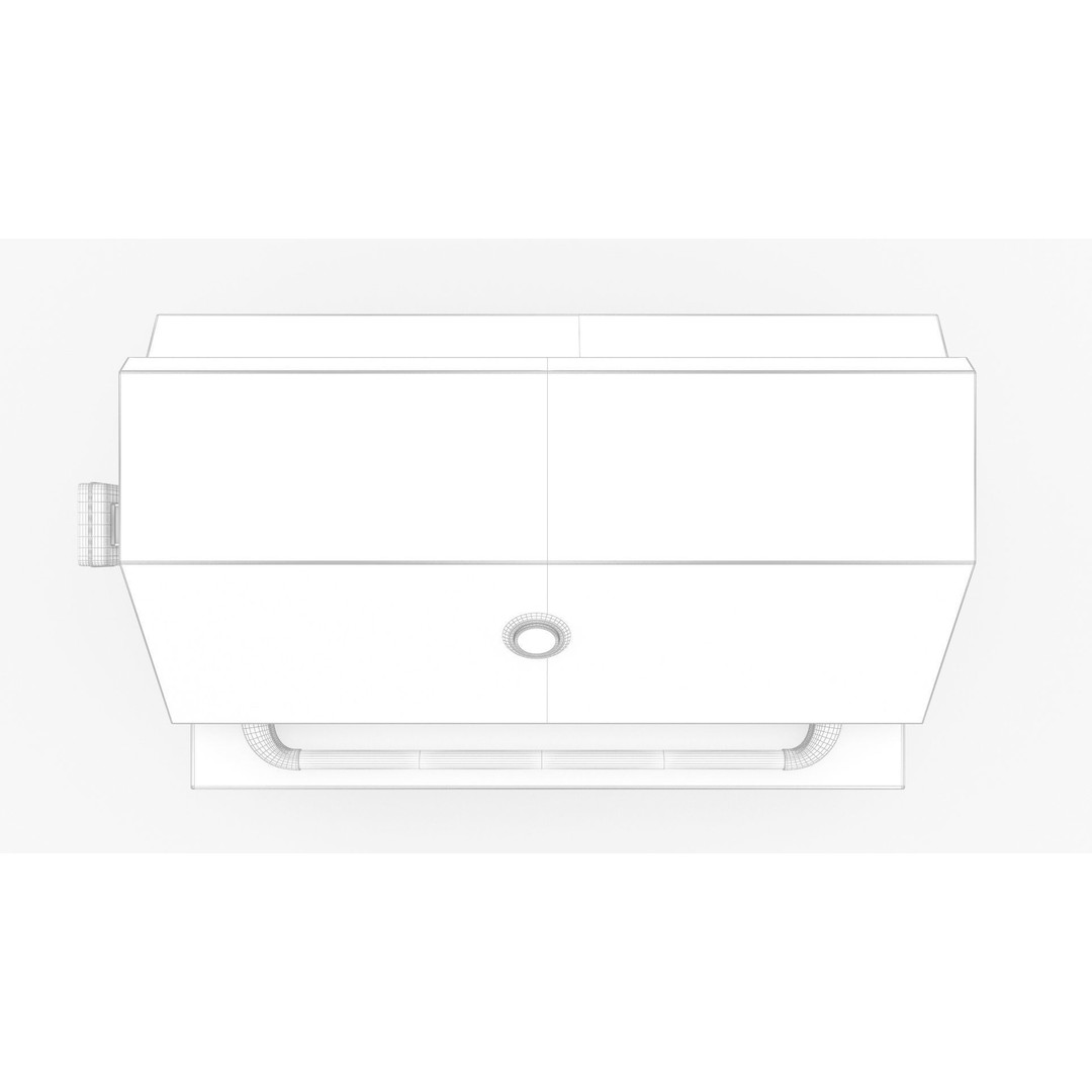 Capital Solid Flat Plate Pro36Rbi Open Grill BBQ 3D Model – High Poly PBR Asset, FBX, Blender - View 14