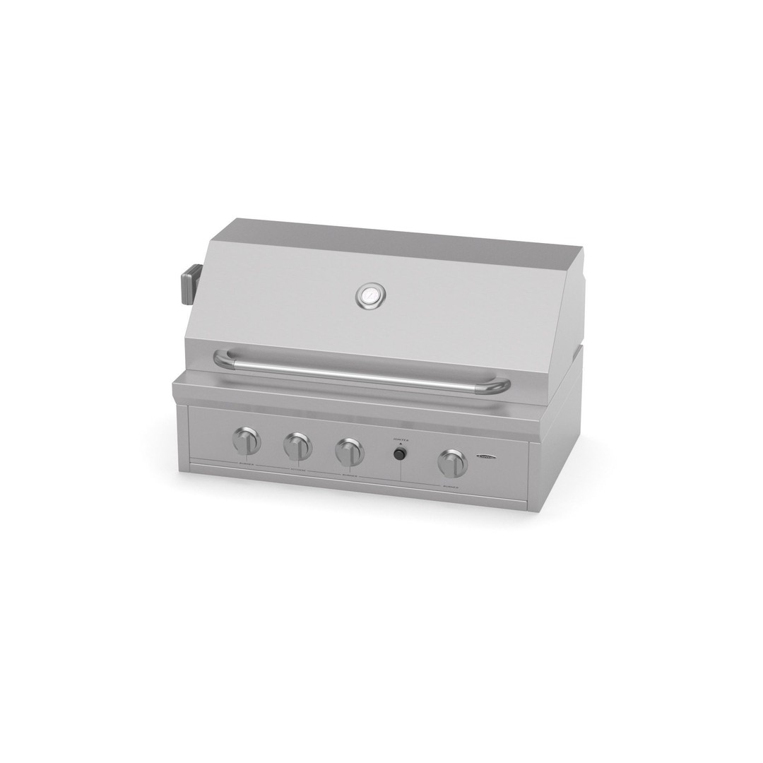 Capital Solid Flat Plate Pro36Rbi Open Grill BBQ 3D Model – High Poly PBR Asset, FBX, Blender - View 17