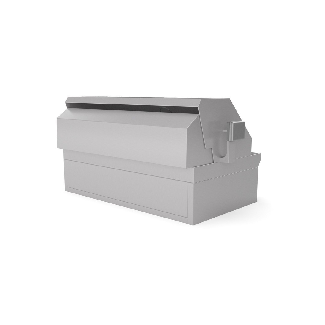 Capital Solid Flat Plate Pro36Rbi Open Grill BBQ 3D Model – High Poly PBR Asset, FBX, Blender - View 5
