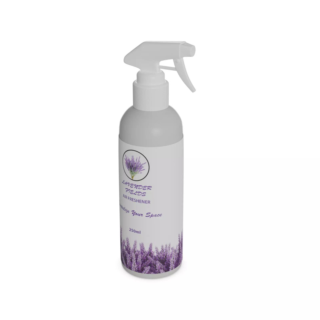 Lavender Fields Air Freshener 3D Model – Realistic Gel-Based Design, FBX - View 2