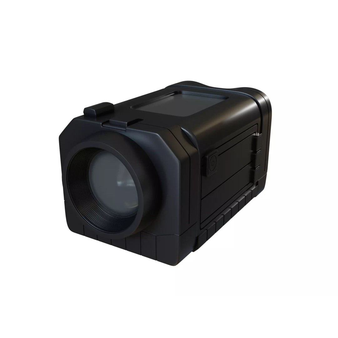 Laser Distance Measurer 3D Model – Realistic Low Poly PBR Asset, FBX - View 2