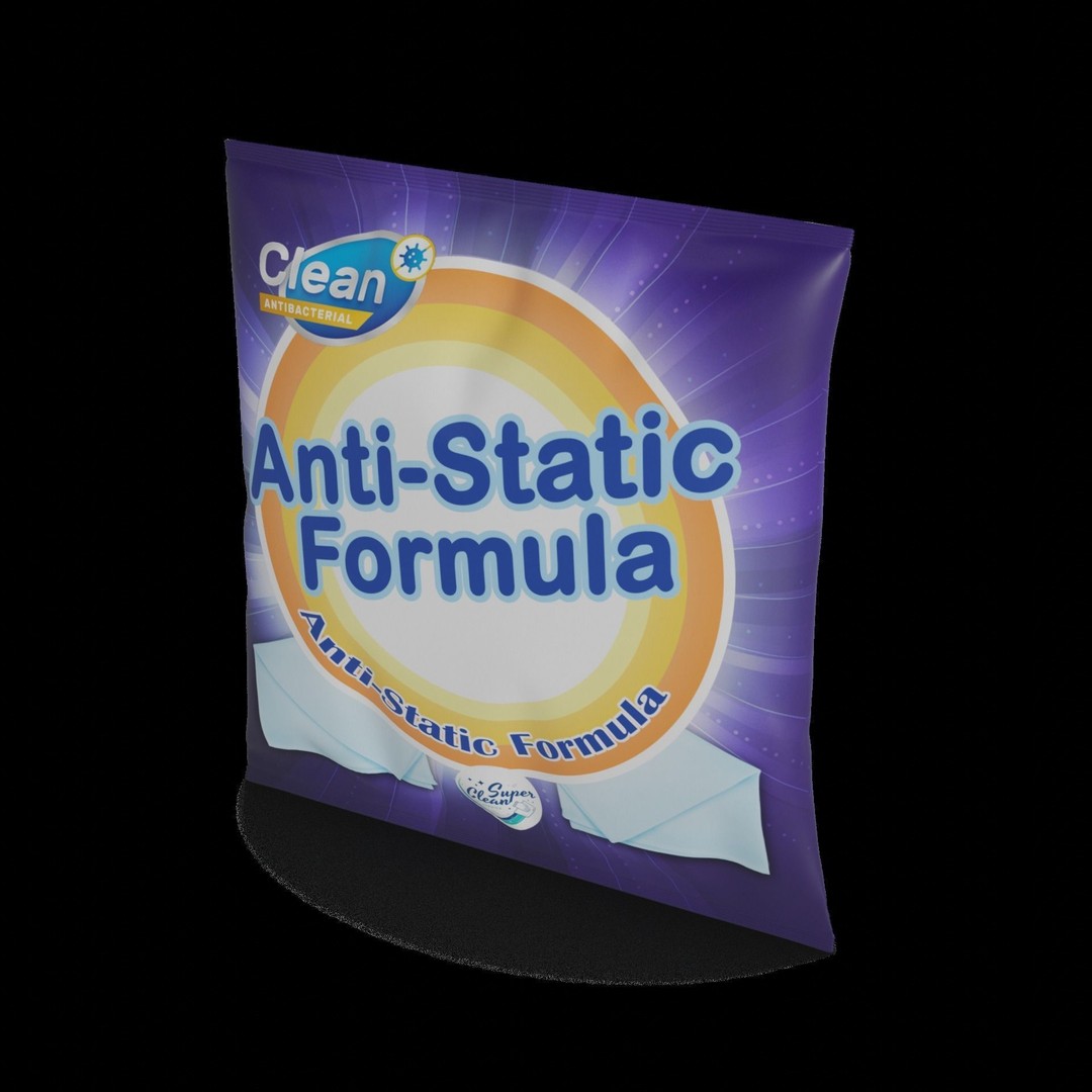 Fabric Softener Sheets 3D Model – Realistic PBR Asset, FBX