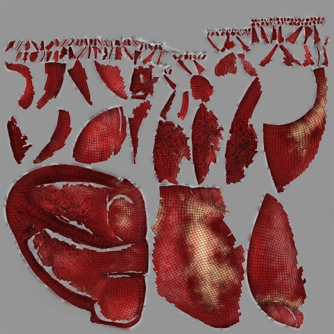 Human Heart - Low-Poly Game-Ready 3D Model