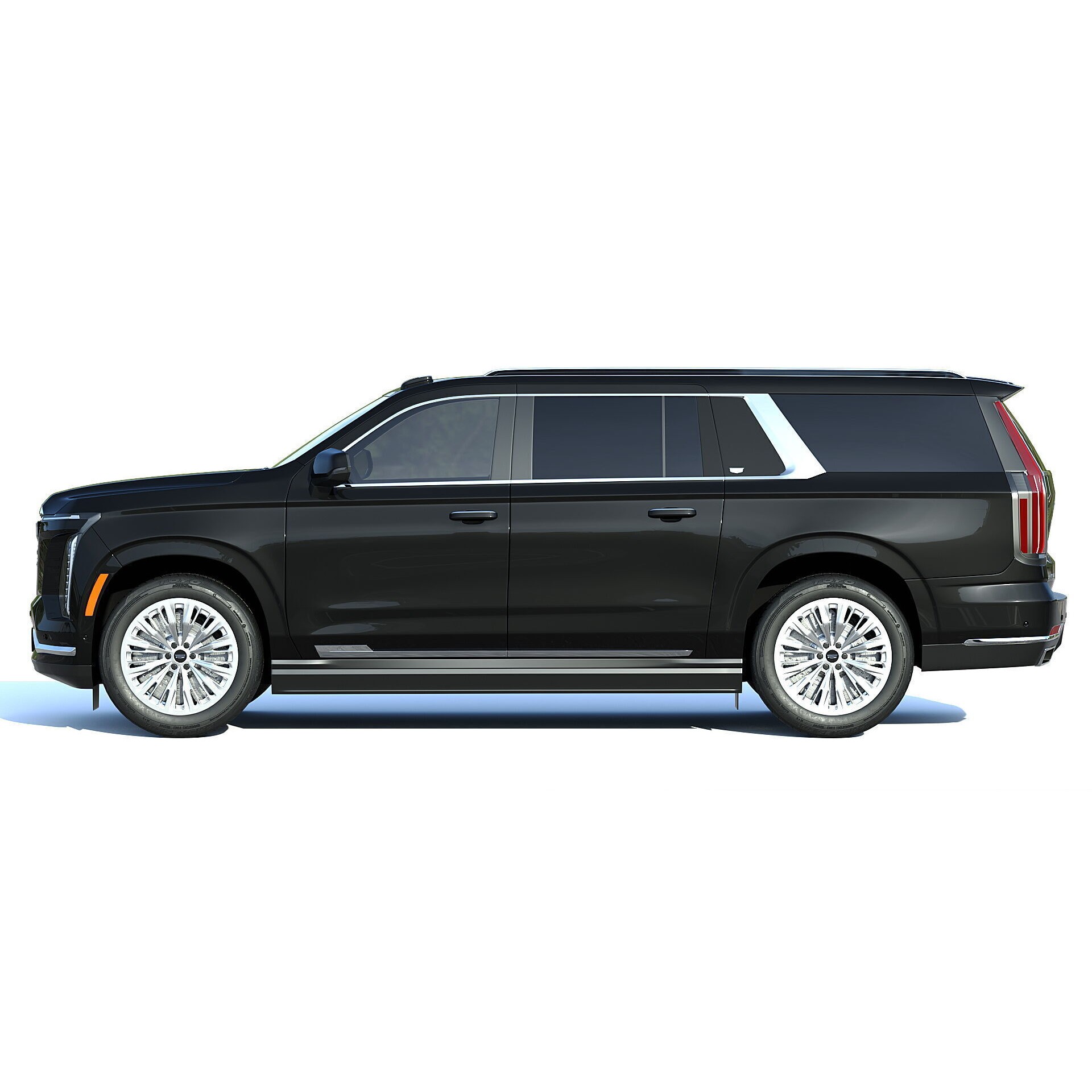 Cadillac Escalade ESV 2025 - Game-Ready 3D Model - View 5