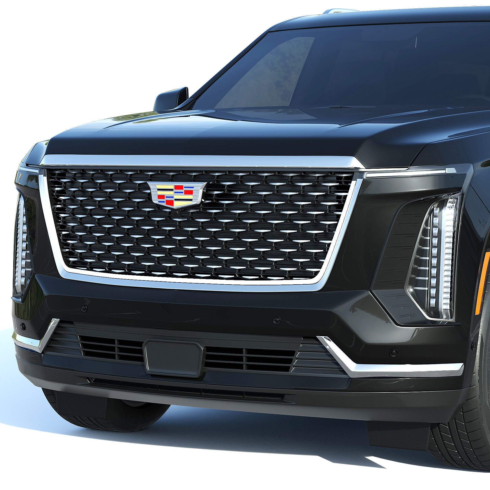 Cadillac Escalade ESV 2025 - Game-Ready 3D Model - View 8