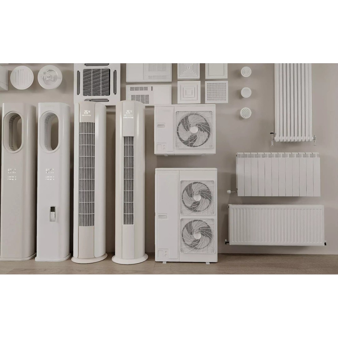 HVAC Air Conditioner 3D Model – PBR Textured, Multiple Formats - View 5