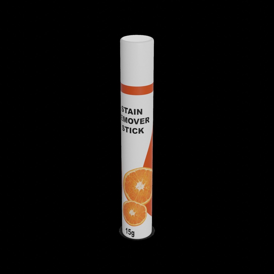 Stain Remover Stick 3D Model – Low Poly Household Asset, FBX