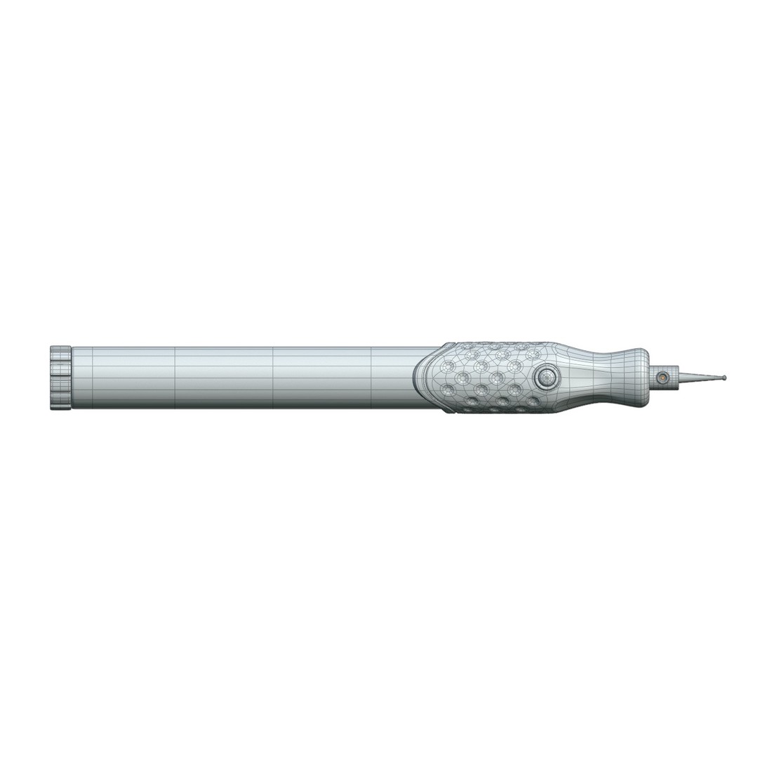 Micro Metal DIY Engraver Tool 3D Model – High Detail PBR Asset, FBX, OBJ - View 14