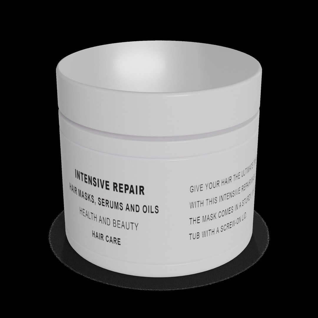 Intensive Repair Mask 3D Model – Low Poly PBR Asset, FBX