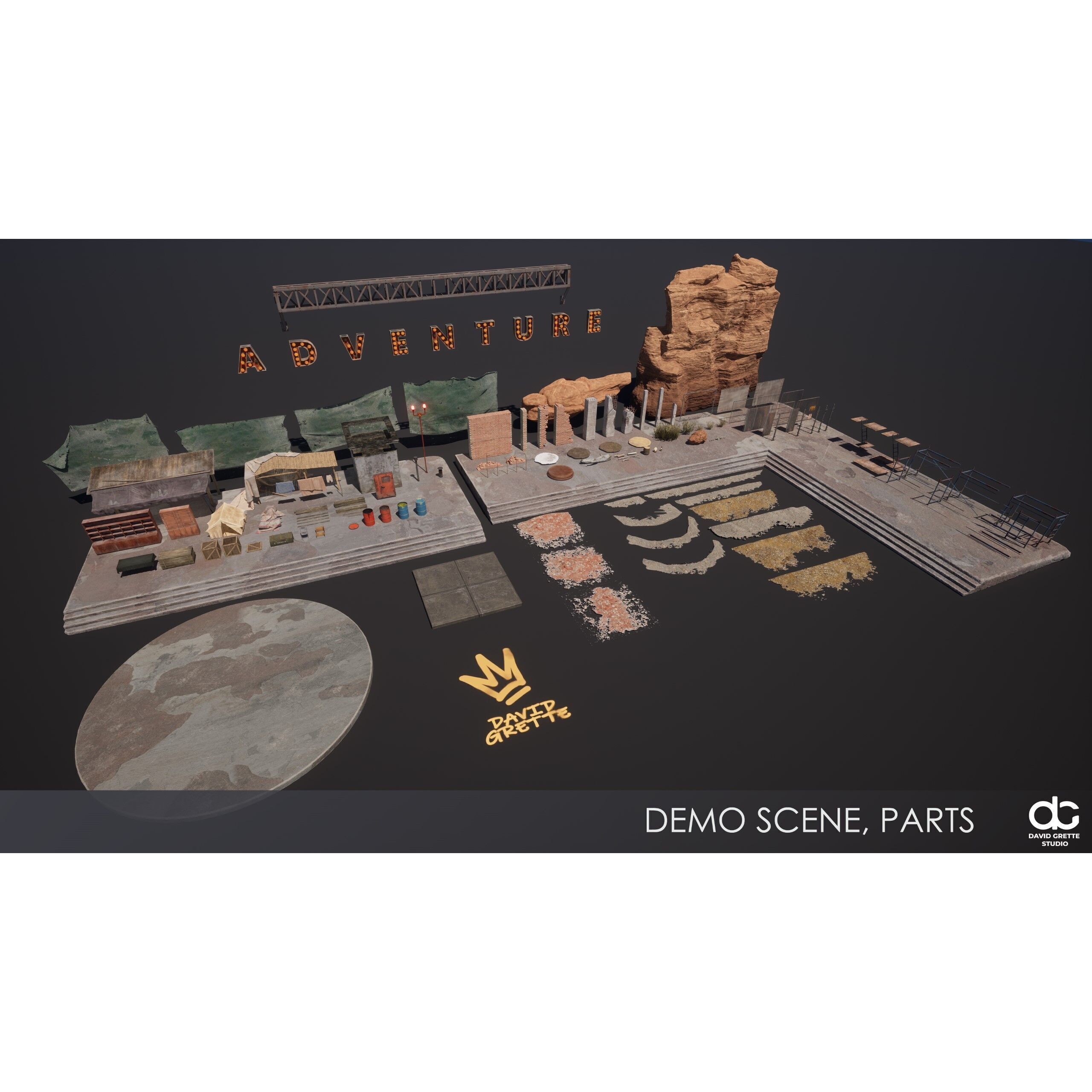 Western Characters Series - Low-Poly Game-Ready 3D Model - View 21