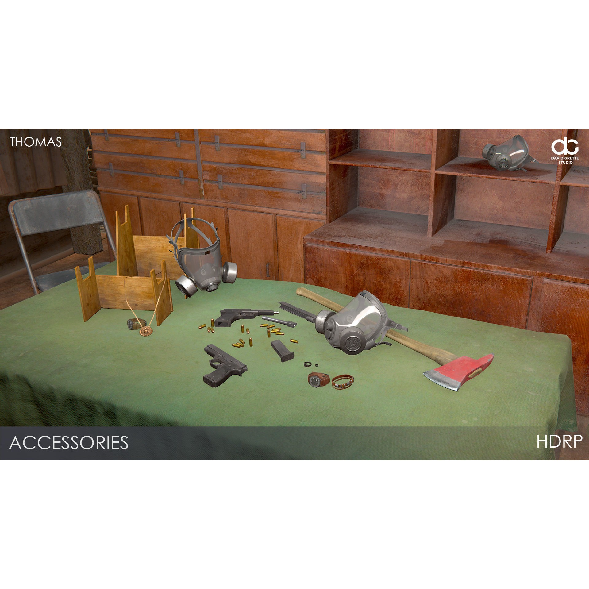 Adventure Characters Pack - Low-Poly Game-Ready 3D Model - View 100