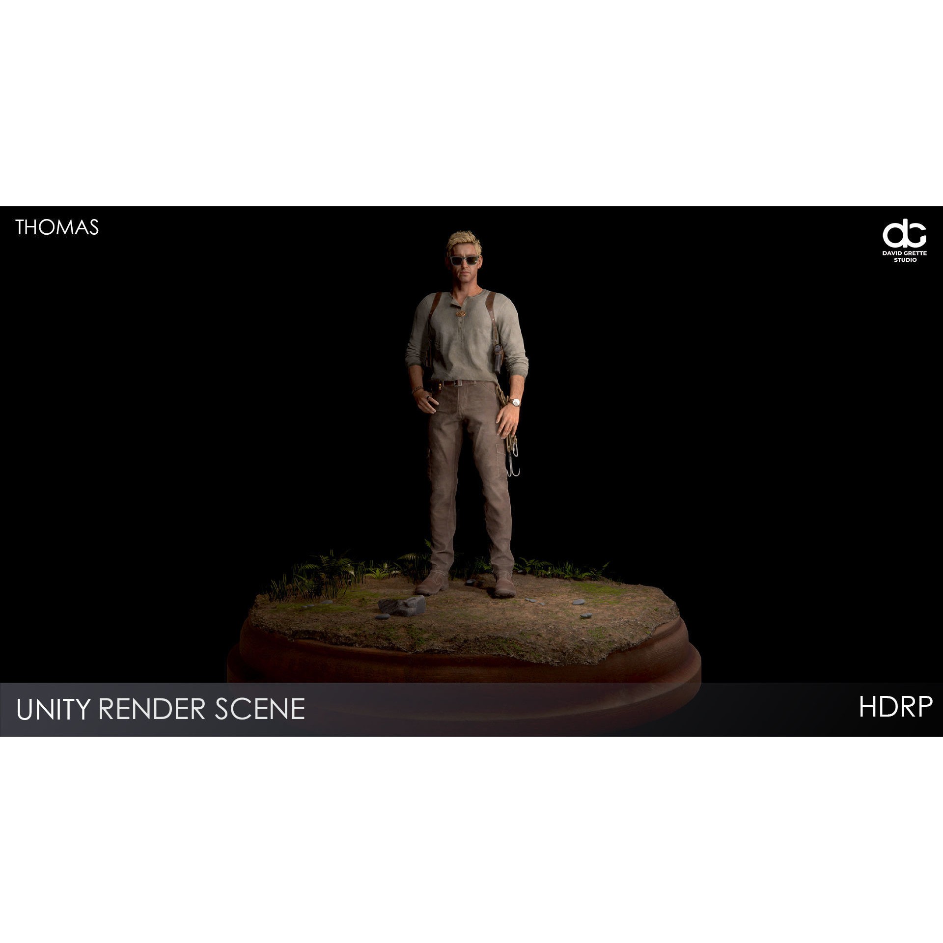 Adventure Characters Pack - Low-Poly Game-Ready 3D Model - View 103