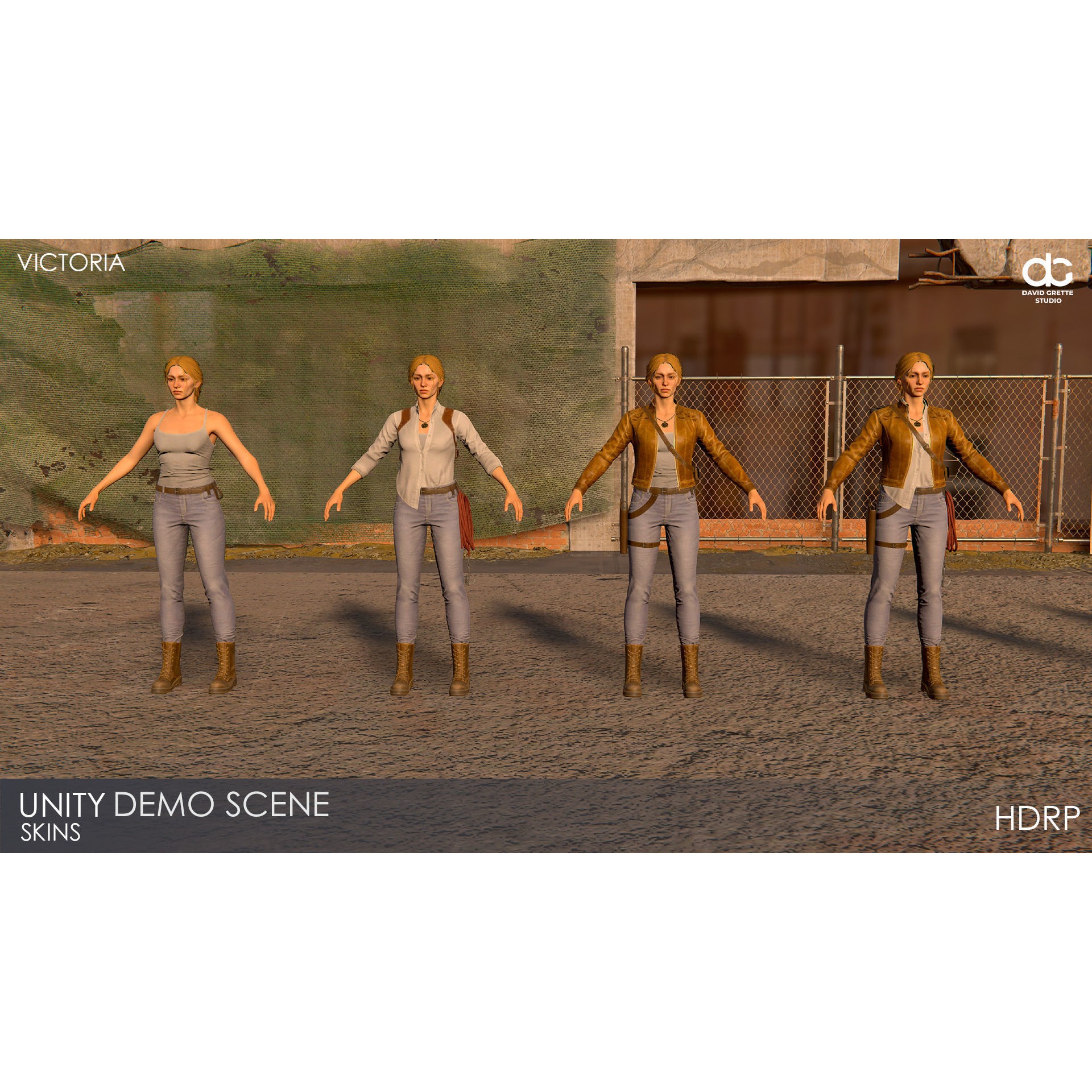 Adventure Characters Pack - Low-Poly Game-Ready 3D Model - View 105