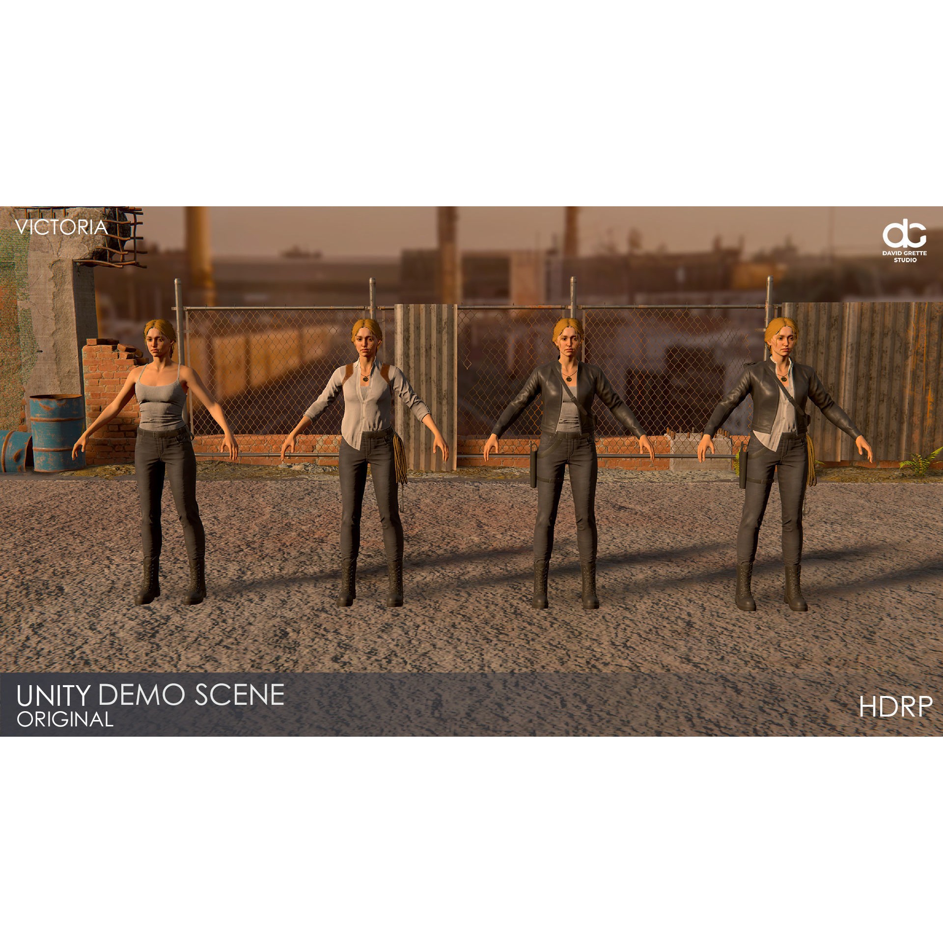 Adventure Characters Pack - Low-Poly Game-Ready 3D Model - View 107