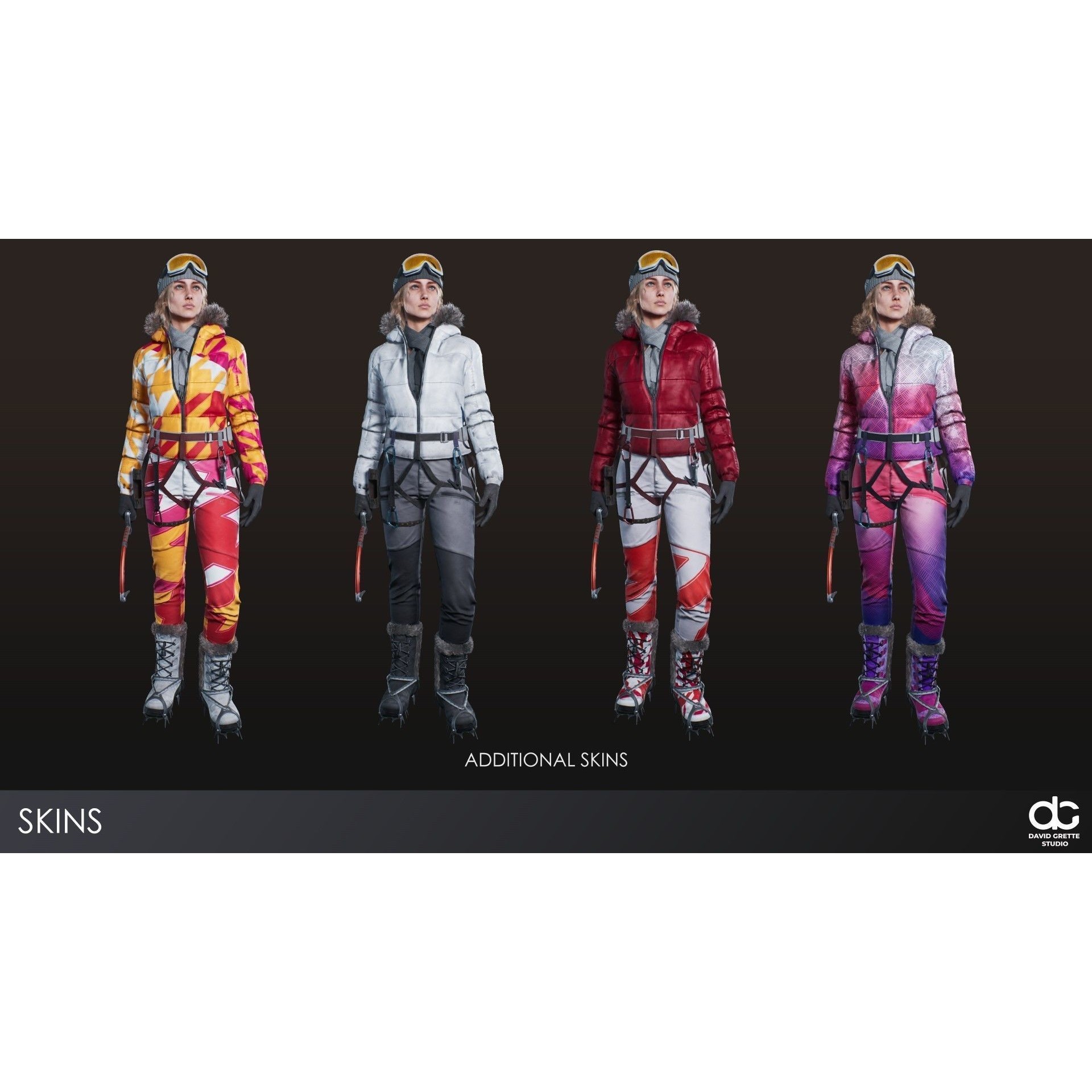 Adventure Characters Pack - Low-Poly Game-Ready 3D Model - View 20