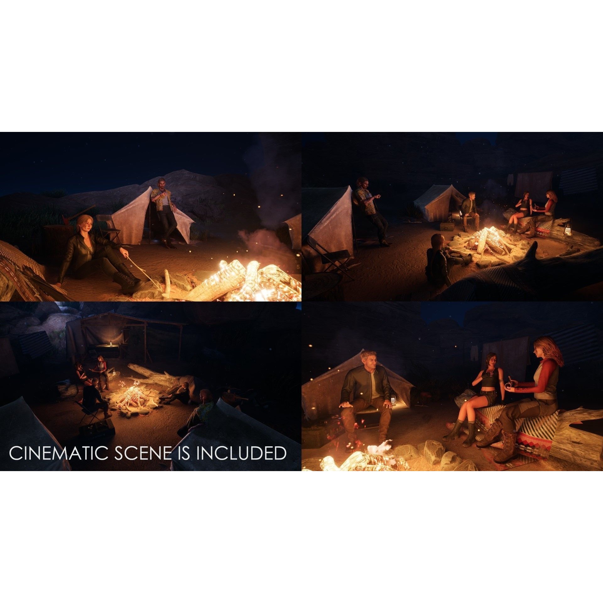 Adventure Characters Pack - Low-Poly Game-Ready 3D Model - View 27