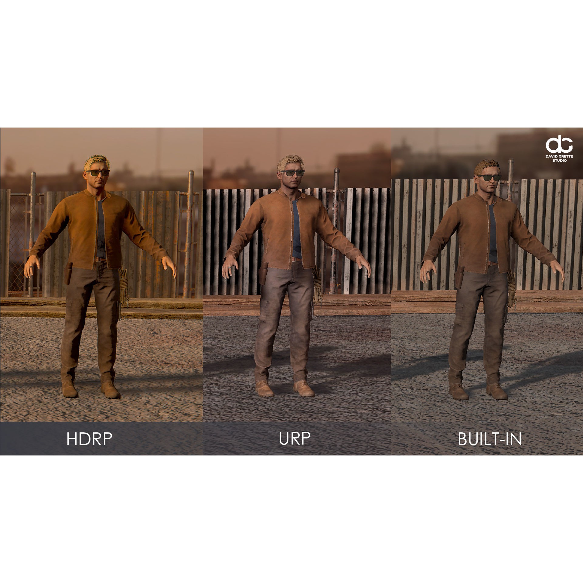 Adventure Characters Pack - Low-Poly Game-Ready 3D Model - View 34