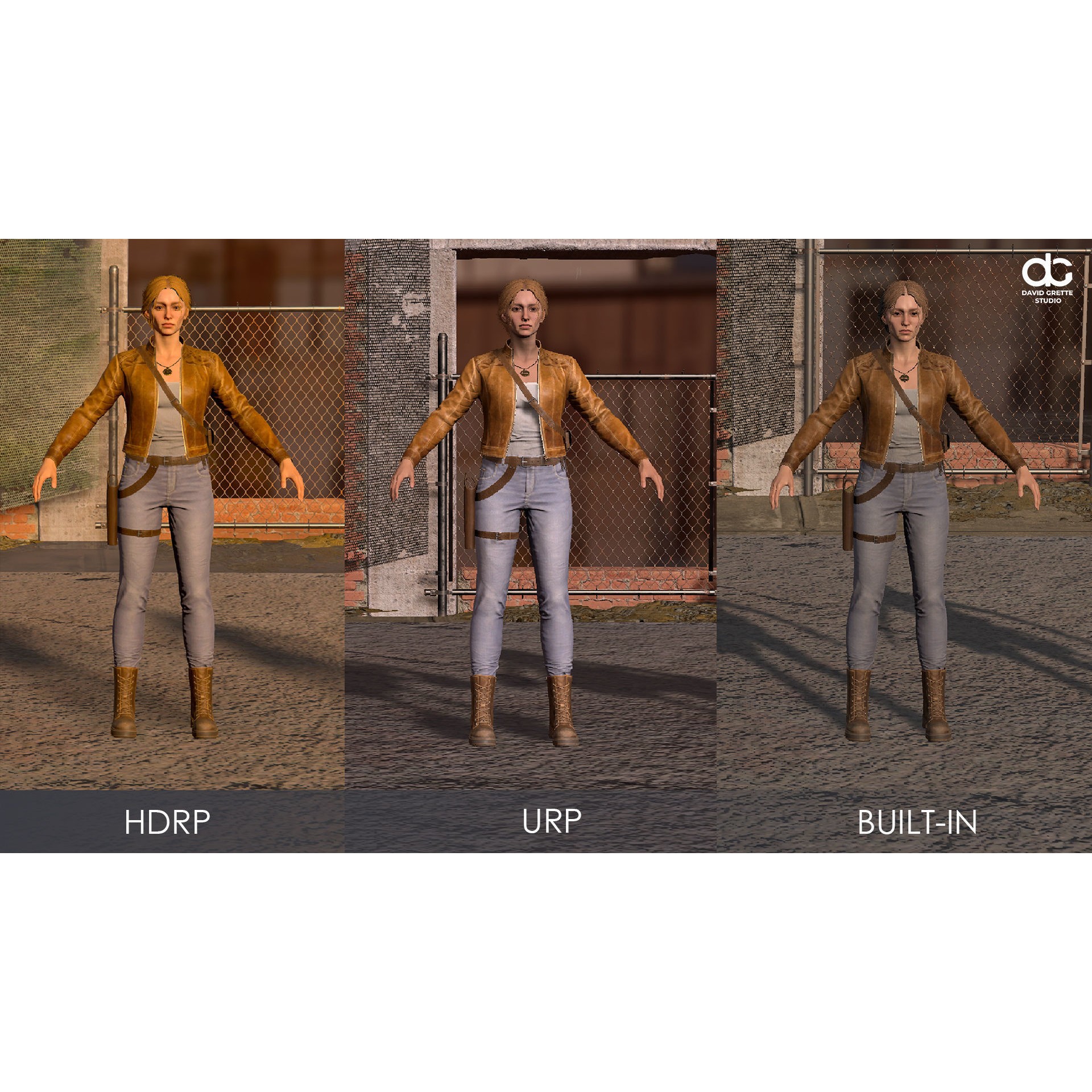 Adventure Characters Pack - Low-Poly Game-Ready 3D Model - View 36