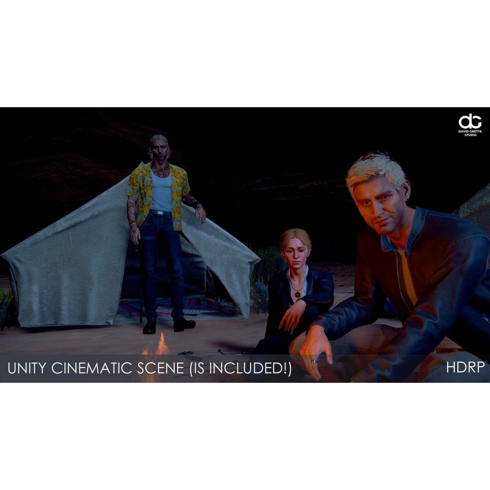 Adventure Characters Pack - Low-Poly Game-Ready 3D Model - View 40