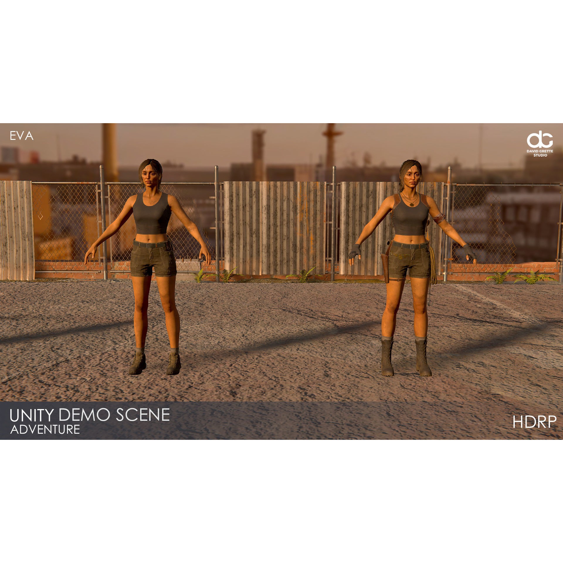 Adventure Characters Pack - Low-Poly Game-Ready 3D Model - View 69