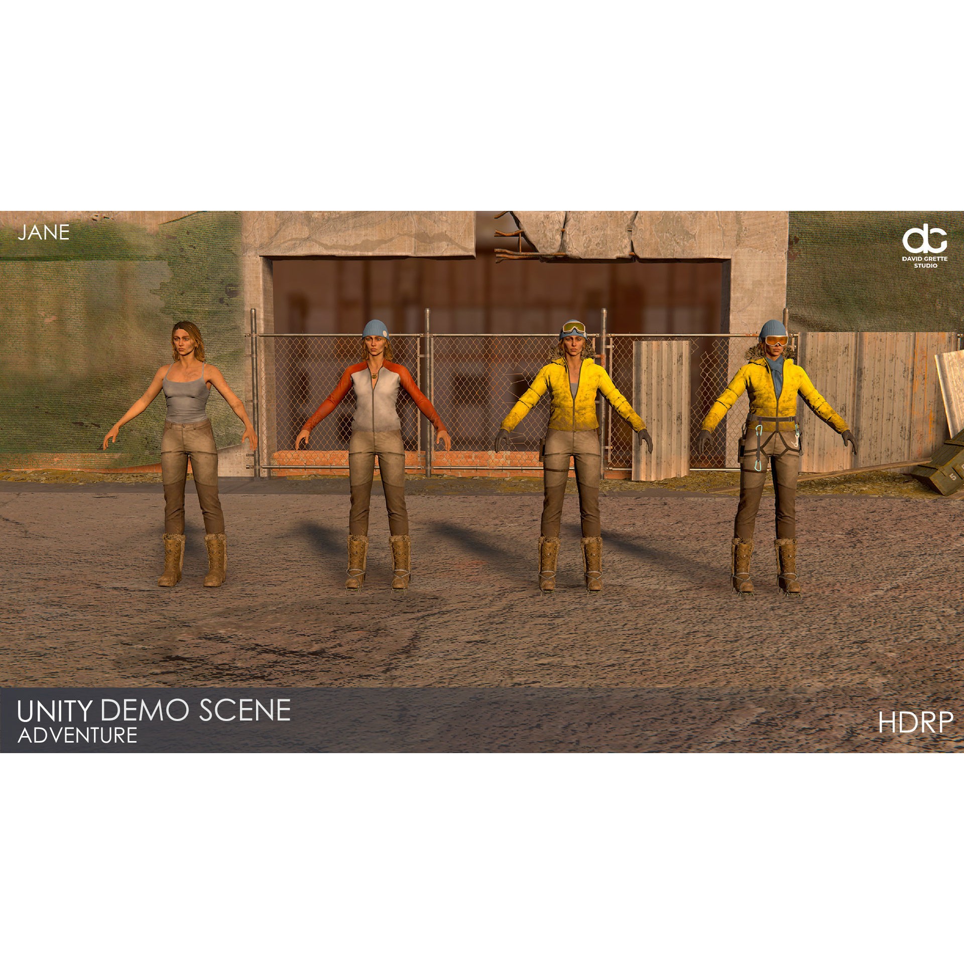 Adventure Characters Pack - Low-Poly Game-Ready 3D Model - View 80