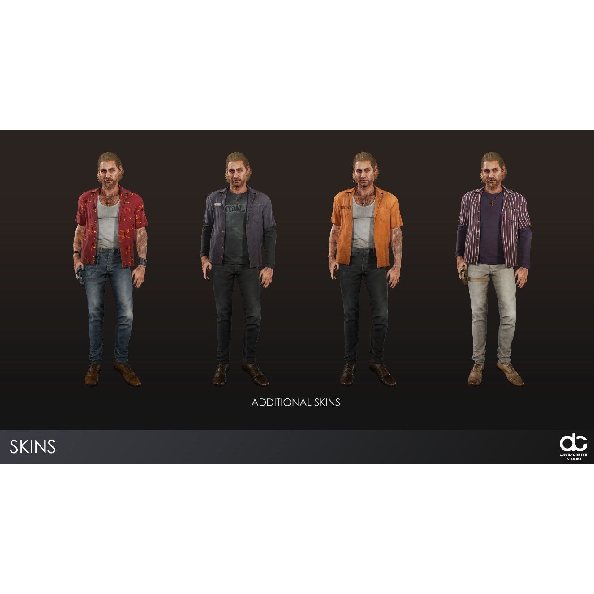 Adventure Characters Pack - Low-Poly Game-Ready 3D Model - View 9